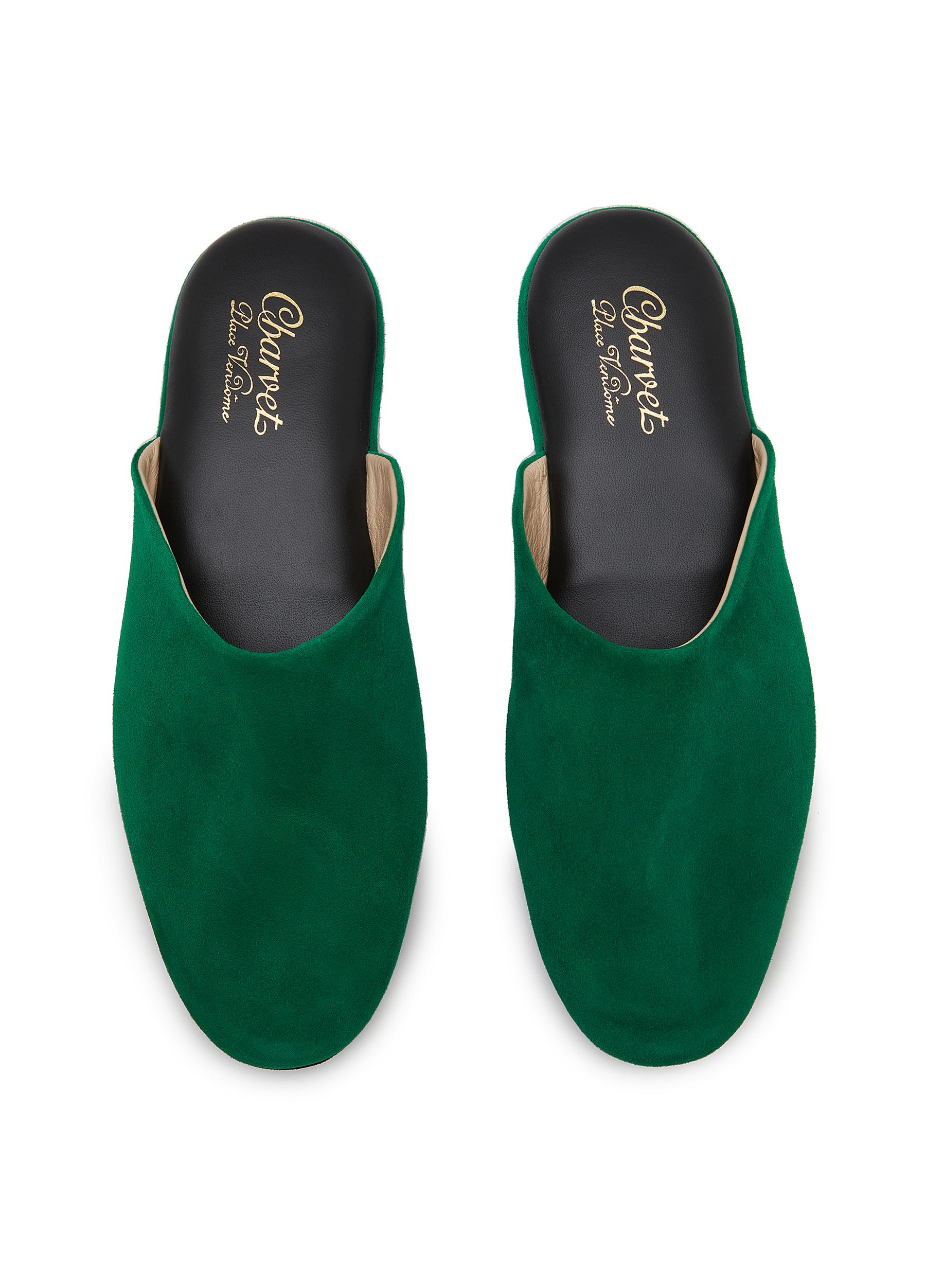 Suede Slippers - Thumbnail 2