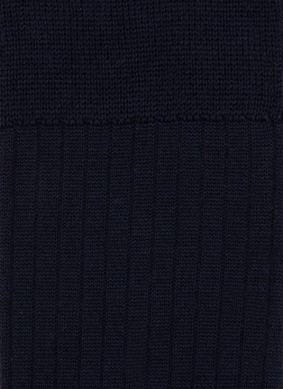 Detail View - Click To Enlarge - CHARVET PLACE VENDÔME - Cashmere Wool Silk Socks