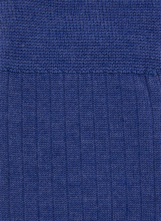 Detail View - Click To Enlarge - CHARVET PLACE VENDÔME - Cashmere Wool Silk Socks