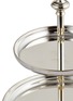 Detail View - Click To Enlarge - CHRISTOFLE - Albi 2-Tier Silver Plated Pastry Stand