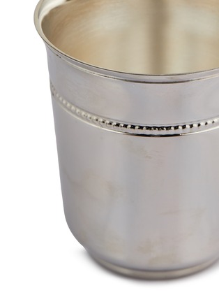 Detail View - Click To Enlarge - CHRISTOFLE - Perles Silver Plated Baby Cup