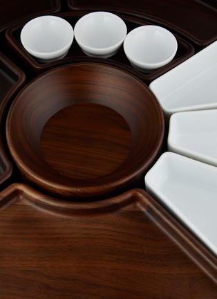 Detail View - Click To Enlarge - CHRISTOFLE - Mood Asia Stainless Steel Tray