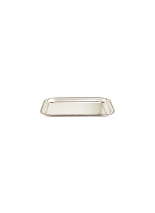 Main View - Click To Enlarge - CHRISTOFLE - Malmaison Silver Plated Rectangular Tray