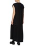 Back View - Click To Enlarge - Y'S - Hybrid Jersey Sleeveless Dress