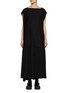 Main View - Click To Enlarge - Y'S - Hybrid Jersey Sleeveless Dress