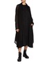 Figure View - Click To Enlarge - Y'S - Sleeveless Asymmetric Cotton Twill Dress