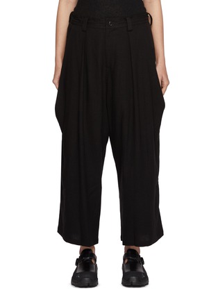 Main View - Click To Enlarge - Y'S - Big Pocket Linen Pants