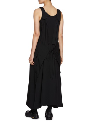 Back View - Click To Enlarge - Y'S - Button Strap Overall Dress