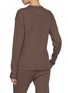 Front View - Click To Enlarge - ALEXANDERWANG - Long Sleeve Waffle Knit T-Shirt