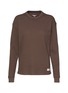 Main View - Click To Enlarge - ALEXANDERWANG - Long Sleeve Waffle Knit T-Shirt