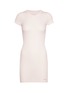 Main View - Click To Enlarge - ALEXANDERWANG - Short Sleeve Crewneck Cotton Dress