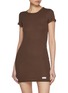 Figure View - Click To Enlarge - ALEXANDERWANG - Short Sleeve Crewneck Cotton Dress