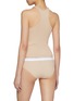 Front View - Click To Enlarge - ALEXANDERWANG - Classic Ribbed Racerback Cotton Tank Top