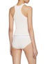 Front View - Click To Enlarge - ALEXANDERWANG - Classic Ribbed Racerback Cotton Tank Top