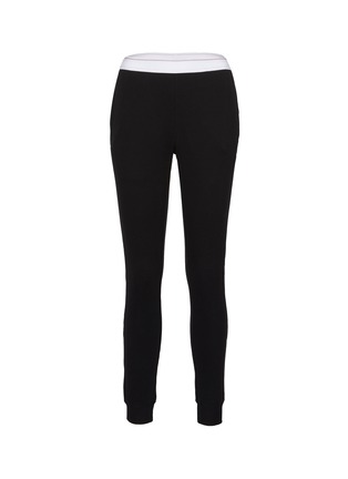 Main View - Click To Enlarge - ALEXANDERWANG - Bodywear Waffle Jogger Pants