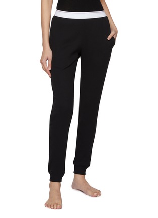 Figure View - Click To Enlarge - ALEXANDERWANG - Bodywear Waffle Jogger Pants