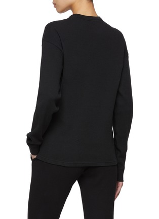 Front View - Click To Enlarge - ALEXANDERWANG - Bodywear Waffle Knit Sweater