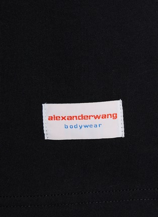  - ALEXANDERWANG - Elastic Waist Cotton Shorts