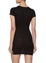 Back View - Click To Enlarge - ALEXANDERWANG - Crewneck Cotton Mini Dress