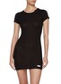 Figure View - Click To Enlarge - ALEXANDERWANG - Crewneck Cotton Mini Dress