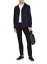 Figure View - Click To Enlarge - ZEGNA - Slim Fit Gabardine Jeans