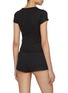 Back View - Click To Enlarge - ALEXANDERWANG - Bodywear Short Sleeve Embellished T-shirt