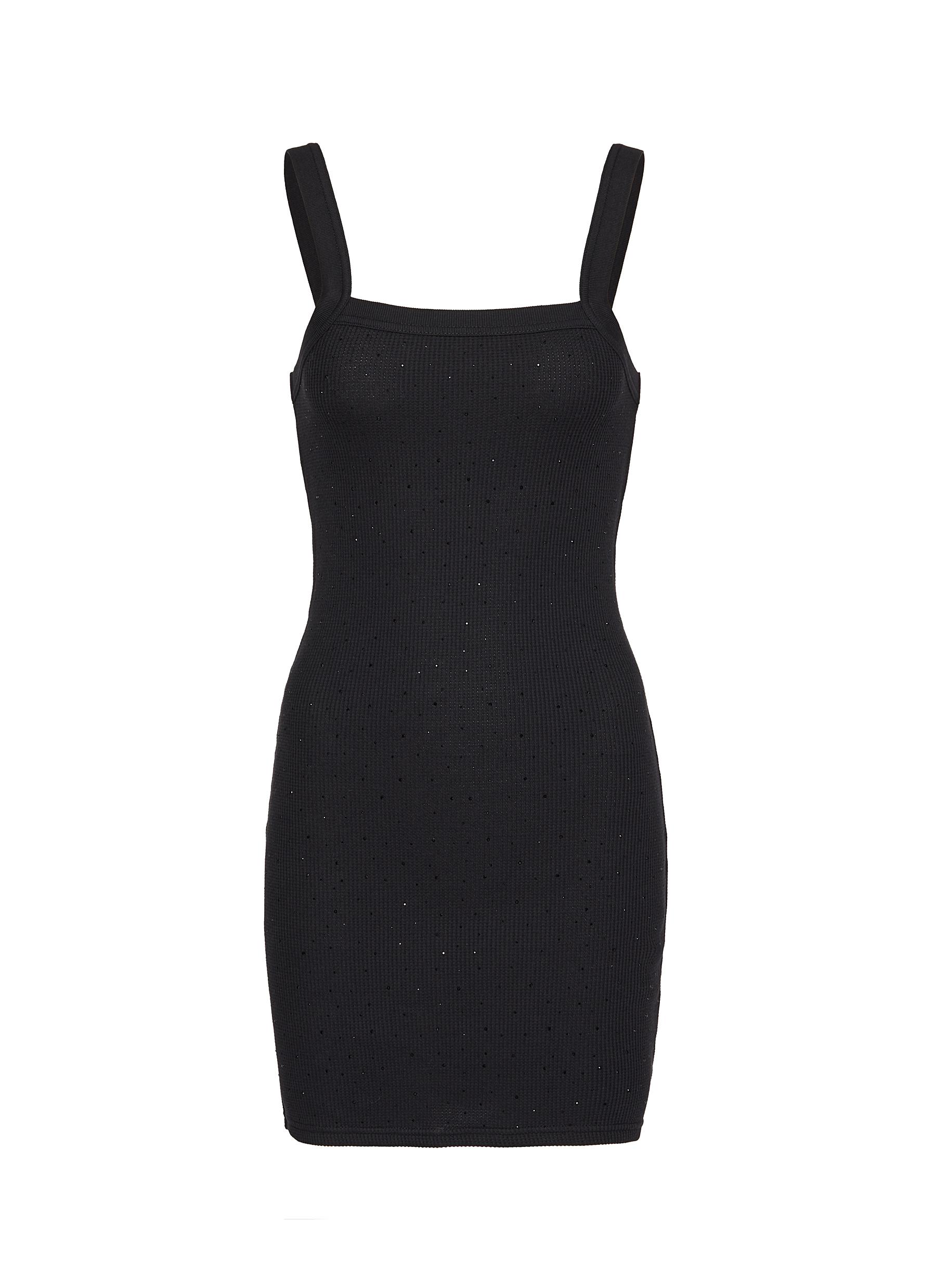 ALEXANDERWANG | Bodywear Embellished Waffle Cami Dress
