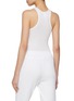 Front View - Click To Enlarge - ALEXANDERWANG - Bodywear Embellished Racer Cotton Tank Top