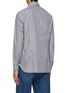 Back View - Click To Enlarge - LUIGI BORRELLI - NAPOLI - Rio Spread Collar Striped Cotton Shirt