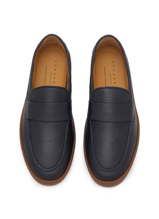 Detail View - Click To Enlarge - HENDERSON - Sifonos Leather Loafers