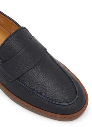 Detail View - Click To Enlarge - HENDERSON - Sifonos Leather Loafers