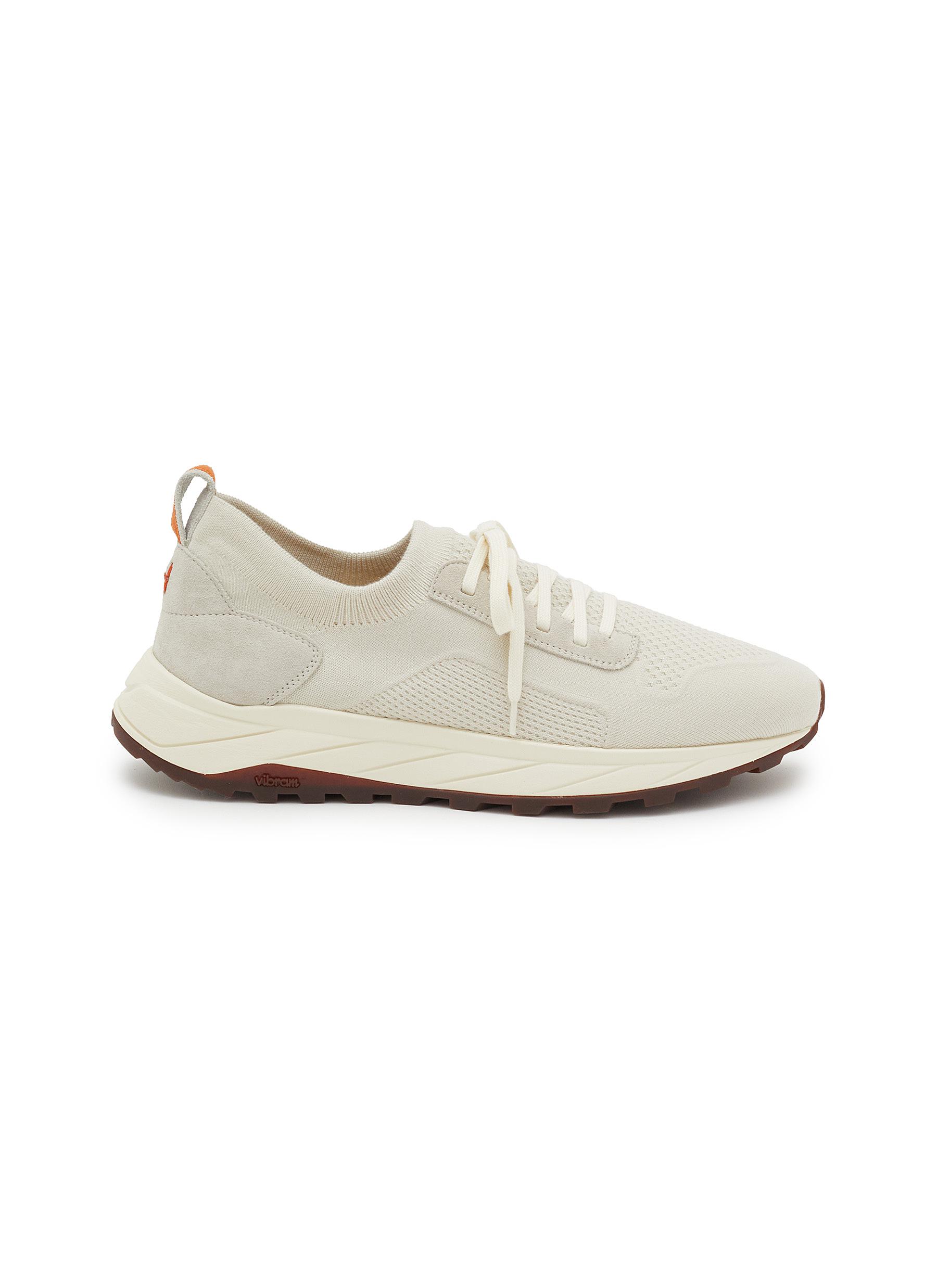 スニーカー HENDERSON SS25 Sneakers & Slip-On (APOLLO 254KNIT SABBIA) HENDERSON | Apollo Low Top Men's Sneakers | Men | Lane Crawford