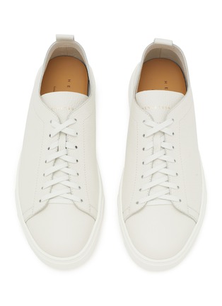 Detail View - Click To Enlarge - HENDERSON - Byron Low Top Leather Men's Sneakers