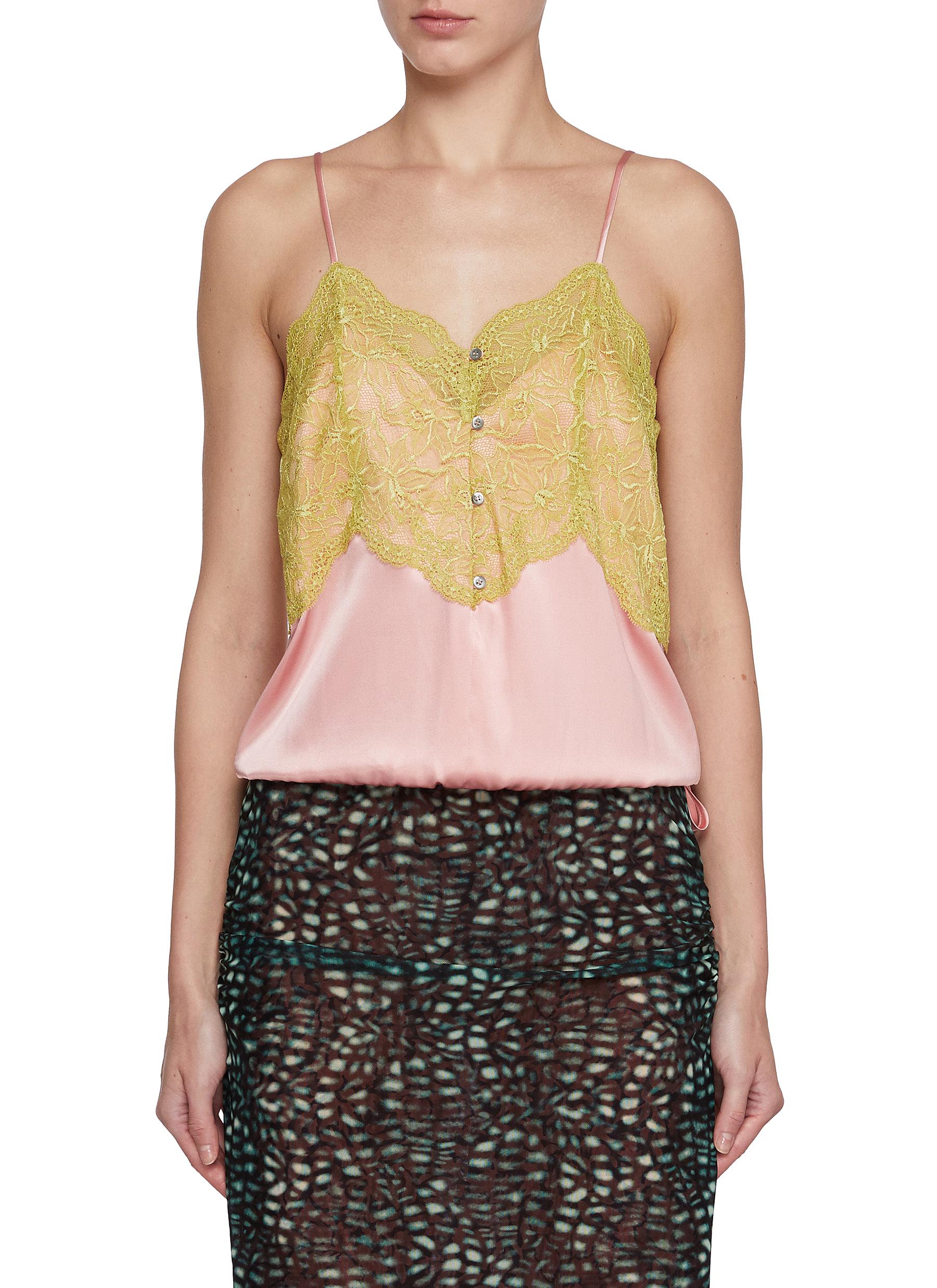 DRIES VAN NOTEN | Stretch Lace Camisole | Women | Lane Crawford