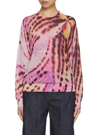 Main View - Click To Enlarge - DRIES VAN NOTEN - Tilly Floral Printed Sweater