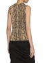 Back View - Click To Enlarge - DRIES VAN NOTEN - Tamba Snake Print Knit Top