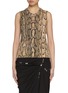 Main View - Click To Enlarge - DRIES VAN NOTEN - Tamba Snake Print Knit Top