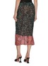 Back View - Click To Enlarge - DRIES VAN NOTEN - Homoa Two-Toned Layered Long Skirt