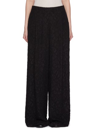 Main View - Click To Enlarge - DRIES VAN NOTEN - Pila Wide Leg Cloqué Pants