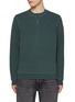 Main View - Click To Enlarge - SUNSPEL - V-Stitch Crewneck Cotton Sweater