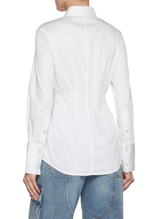 Back View - Click To Enlarge - HELMUT LANG - Waist Darted Shirt