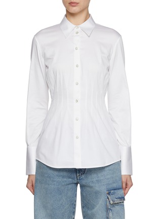 Main View - Click To Enlarge - HELMUT LANG - Waist Darted Shirt