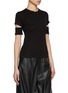 Detail View - Click To Enlarge - HELMUT LANG - Slash Long Sleeve T-shirt