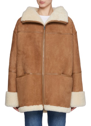 Main View - Click To Enlarge - TOTEME - Signature Shearling Jacket