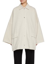 TOTEME | Oversized Denim Shirt Jacket | Women | Lane Crawford