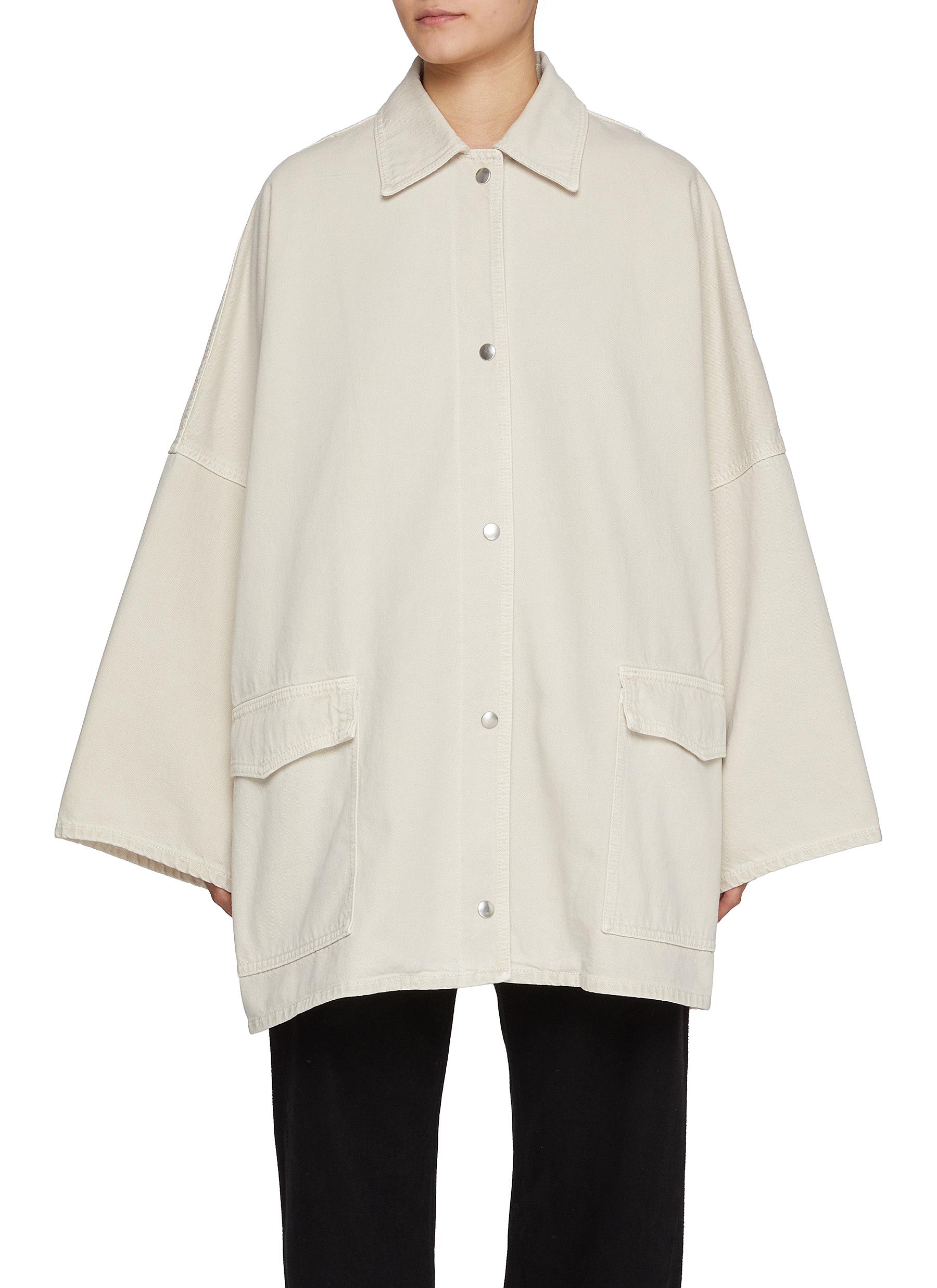 TOTEME | Oversized Denim Shirt Jacket | Women | Lane Crawford