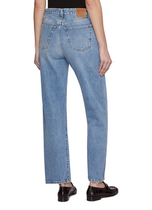 Back View - Click To Enlarge - TOTEME - Twisted Seam Cropped Jeans