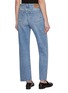 Back View - Click To Enlarge - TOTEME - Twisted Seam Cropped Jeans