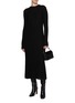 Figure View - Click To Enlarge - TOTEME - Cable Knit Wool Dress