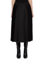 TOTEME | Twinflower Pleated Wool Silk Skirt | Women | Lane Crawford